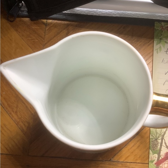 Antique Hand Painted Nippon Violets Creamer Pitcher - Picture 6 of 8